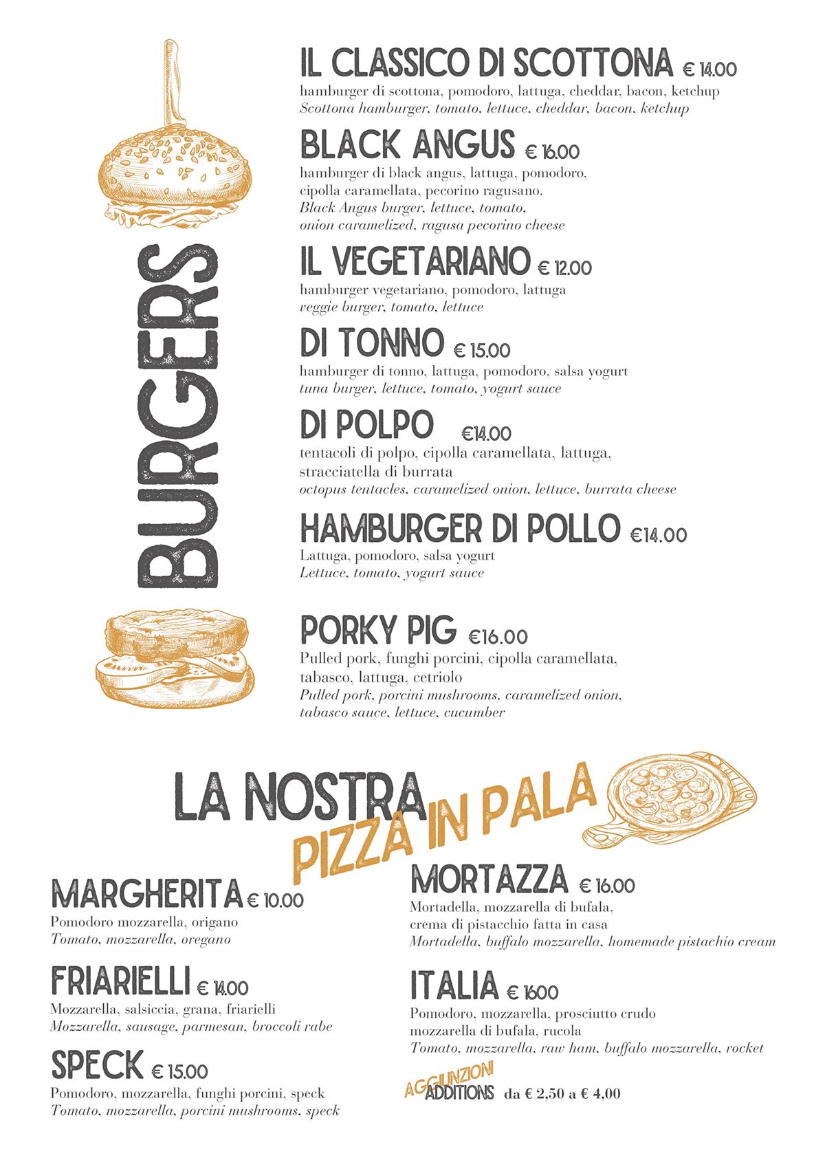 Menù - Duomo Serio 1952